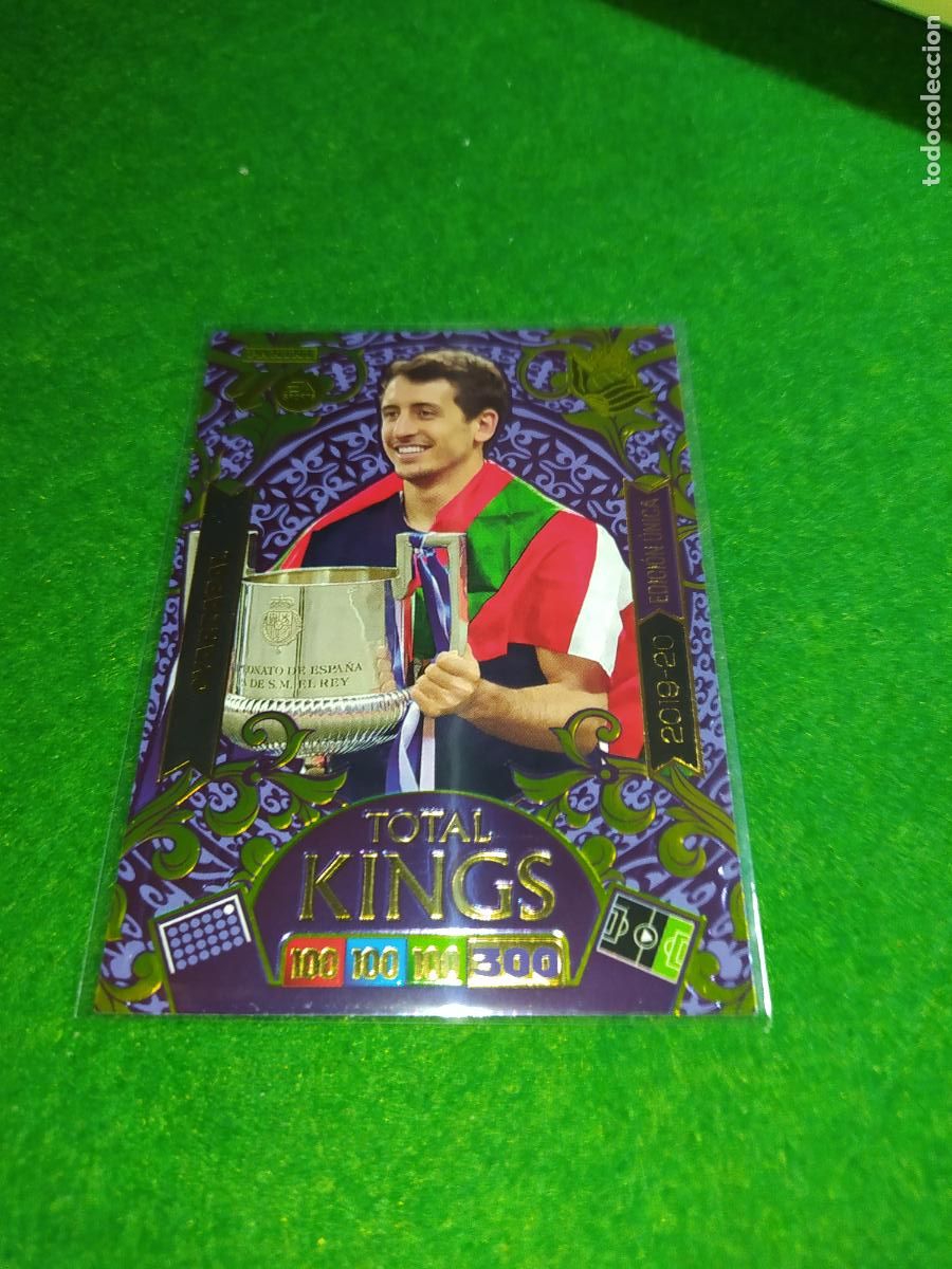 Fu&szlig;ball-Sticker: adrenalyn xl 2025 2026 TOTAL KING - EDICION UNICA - OYARZABAL - REAL SOCIEDAD - 2019/20