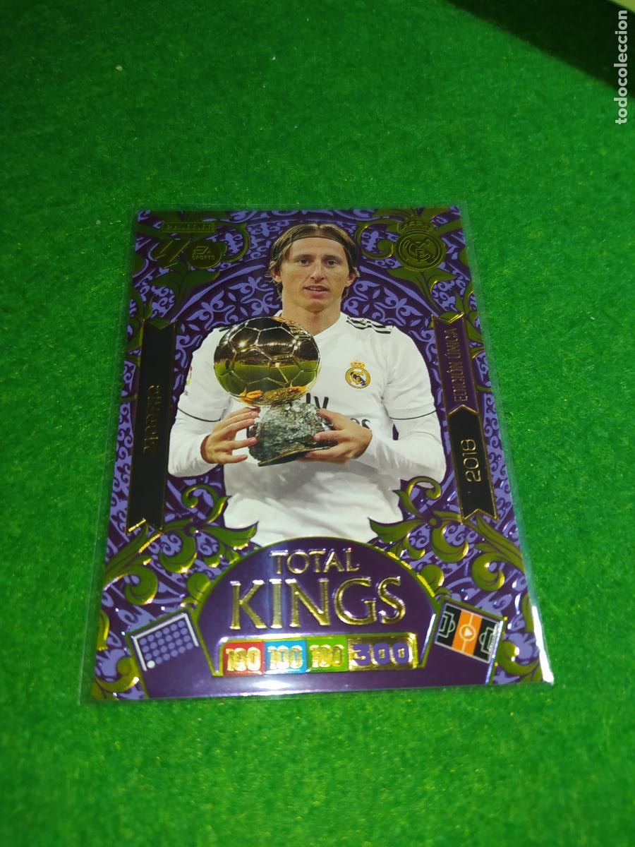 Fu&szlig;ball-Sticker: adrenalyn xl 2025 2026 TOTAL KING - EDICION UNICA - MODRIC - REAL MADRID - 2018