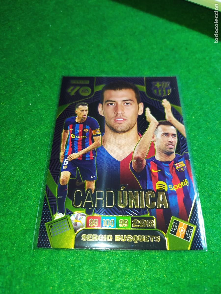 Cartes &agrave; collectionner de Football: adrenalyn xl 2025 2026 CARD UNICA - SERGIO BUSQUETS - FC BARCELONA