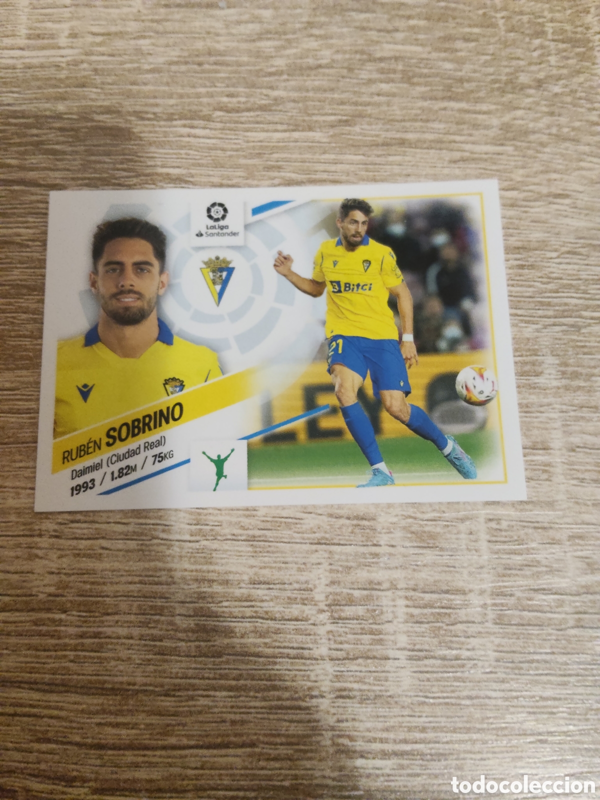 Cromos de F&uacute;tbol: Sobrino C&aacute;diz liga 2022 2023 22 23 ediciones este