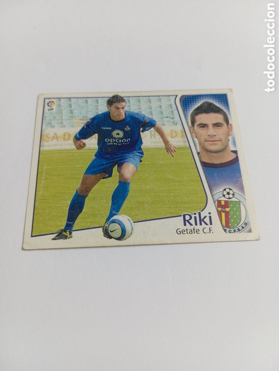 Cartes &agrave; collectionner de Football: RIKI COLOCA Getafe LIGA ESTE 2004 2005 PANINI 04 05