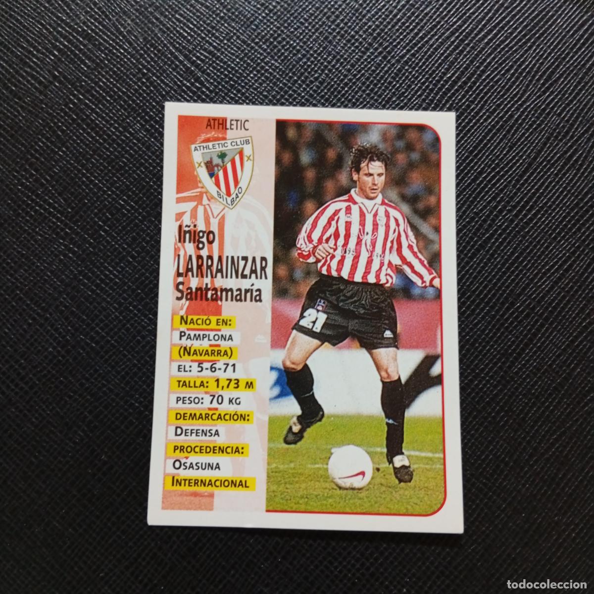 Cromos de F&uacute;tbol: 30 LARRAINZAR BILBAO PANINI 1998 1999 CROMO FUTBOL LIGA 98 99 - SIN PEGAR - A111 PG532