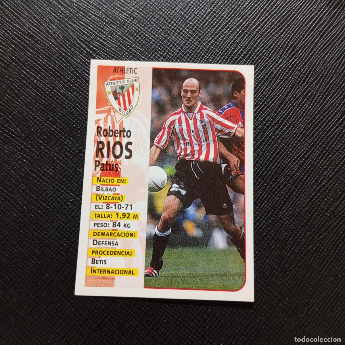Cromos de F&uacute;tbol: 31 RIOS BILBAO PANINI 1998 1999 CROMO FUTBOL LIGA 98 99 - SIN PEGAR - A111 PG532