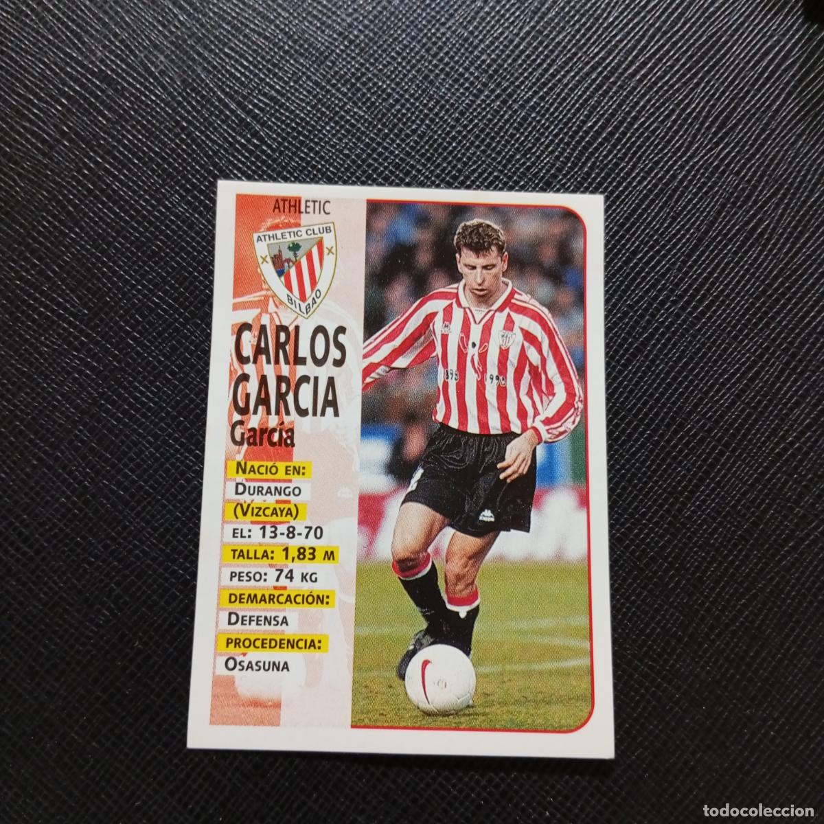 Cromos de F&uacute;tbol: 32 CARLOS GARCIA BILBAO PANINI 1998 1999 CROMO FUTBOL LIGA 98 99 - SIN PEGAR - A111 PG532