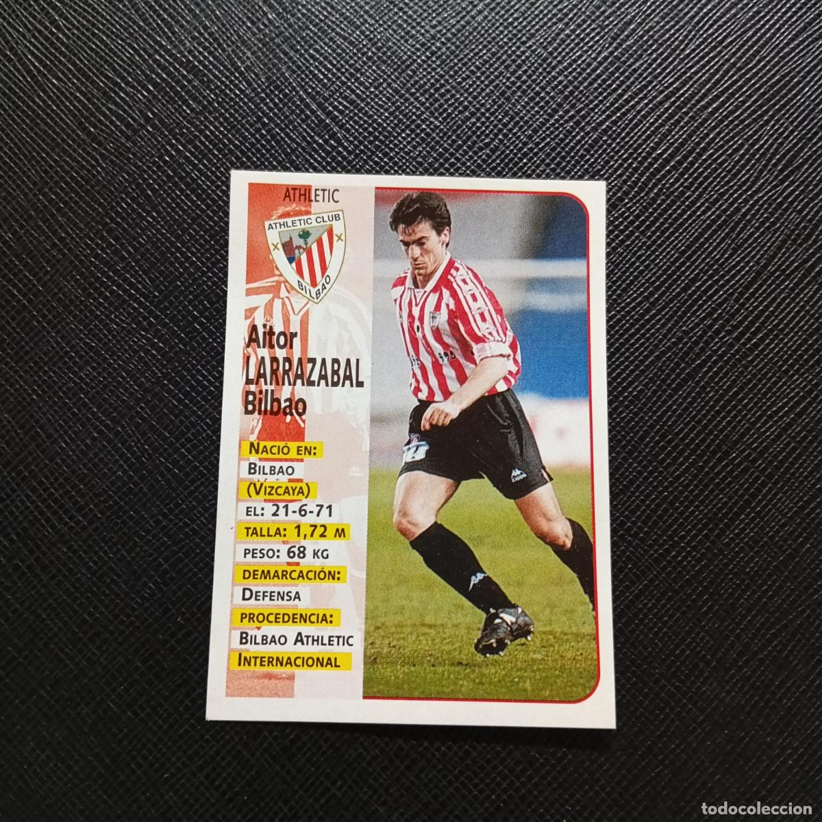 Fu&szlig;ball-Sticker: 35 LARRAZABAL BILBAO PANINI 1998 1999 CROMO FUTBOL LIGA 98 99 - SIN PEGAR - A111 PG532