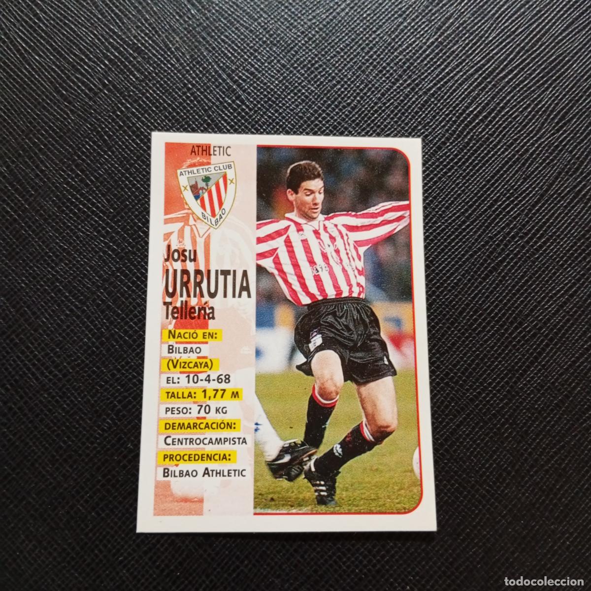 Cromos de Futebol: 38 URRUTIA BILBAO PANINI 1998 1999 CROMO FUTBOL LIGA 98 99 - SIN PEGAR - A111 PG532