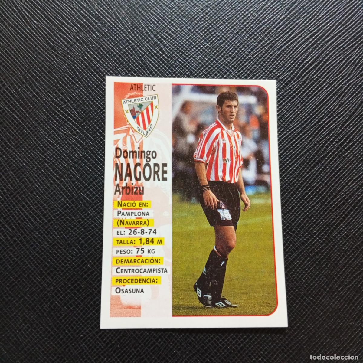 Cromos de Futebol: 39 NAGORE BILBAO PANINI 1998 1999 CROMO FUTBOL LIGA 98 99 - SIN PEGAR - A111 PG523