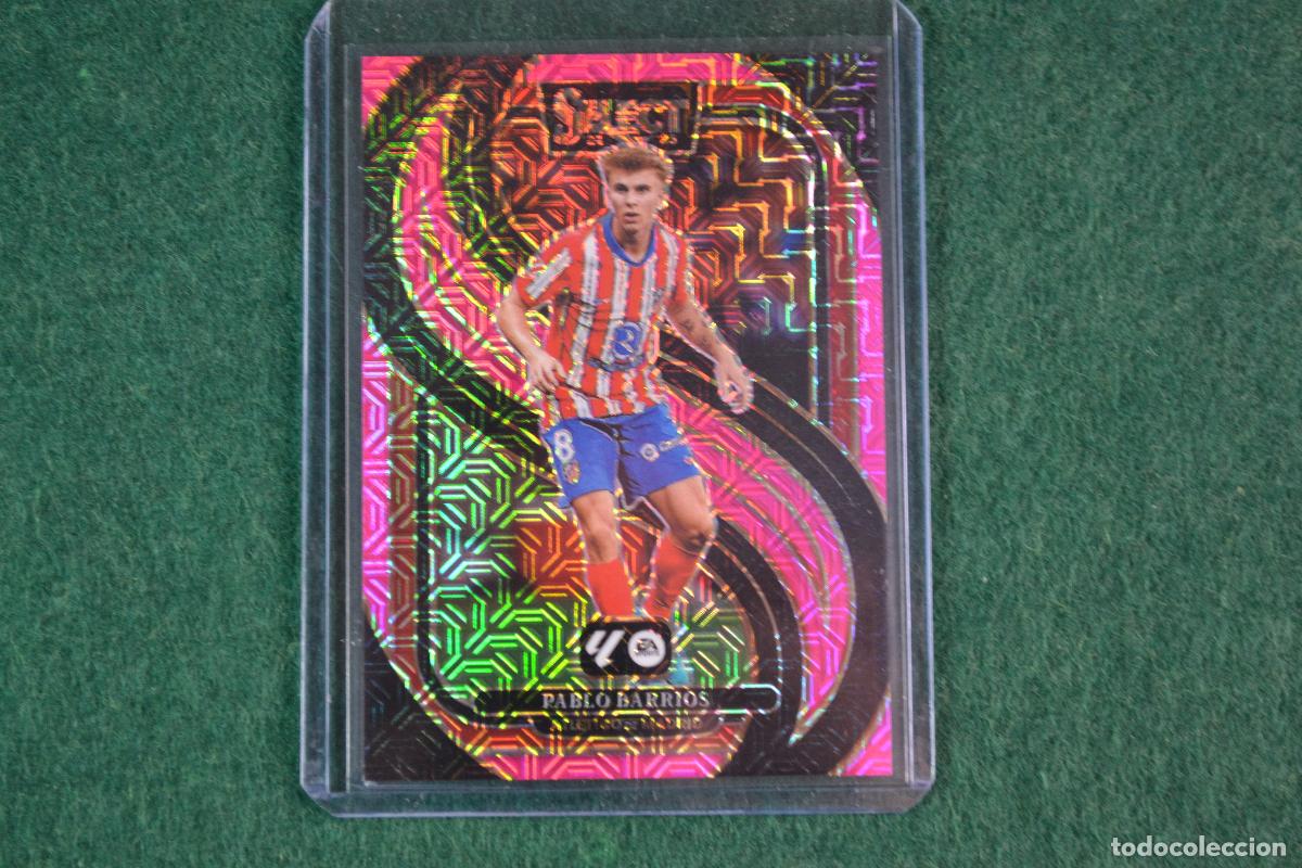 Cromos de Futebol: PANINI SELECT LA LIGA 2024-25 - 200 PABLO BARRIOS (ATLETICO DE MADRID) NUMERADA 036/179