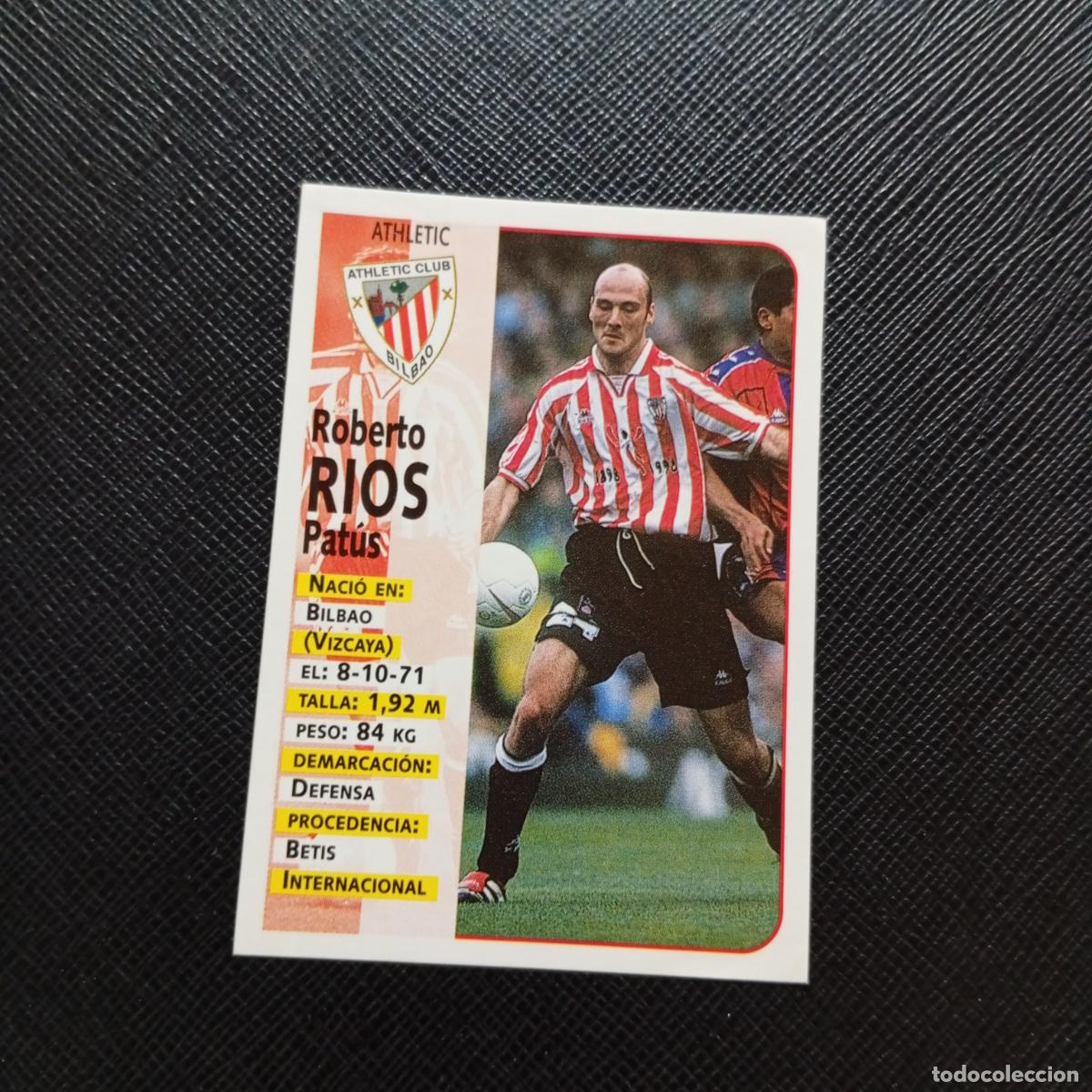 Cromos de F&uacute;tbol: 31 RIOS BILBAO PANINI 1998 1999 CROMO FUTBOL LIGA 98 99 - SIN PEGAR - A146 PG64