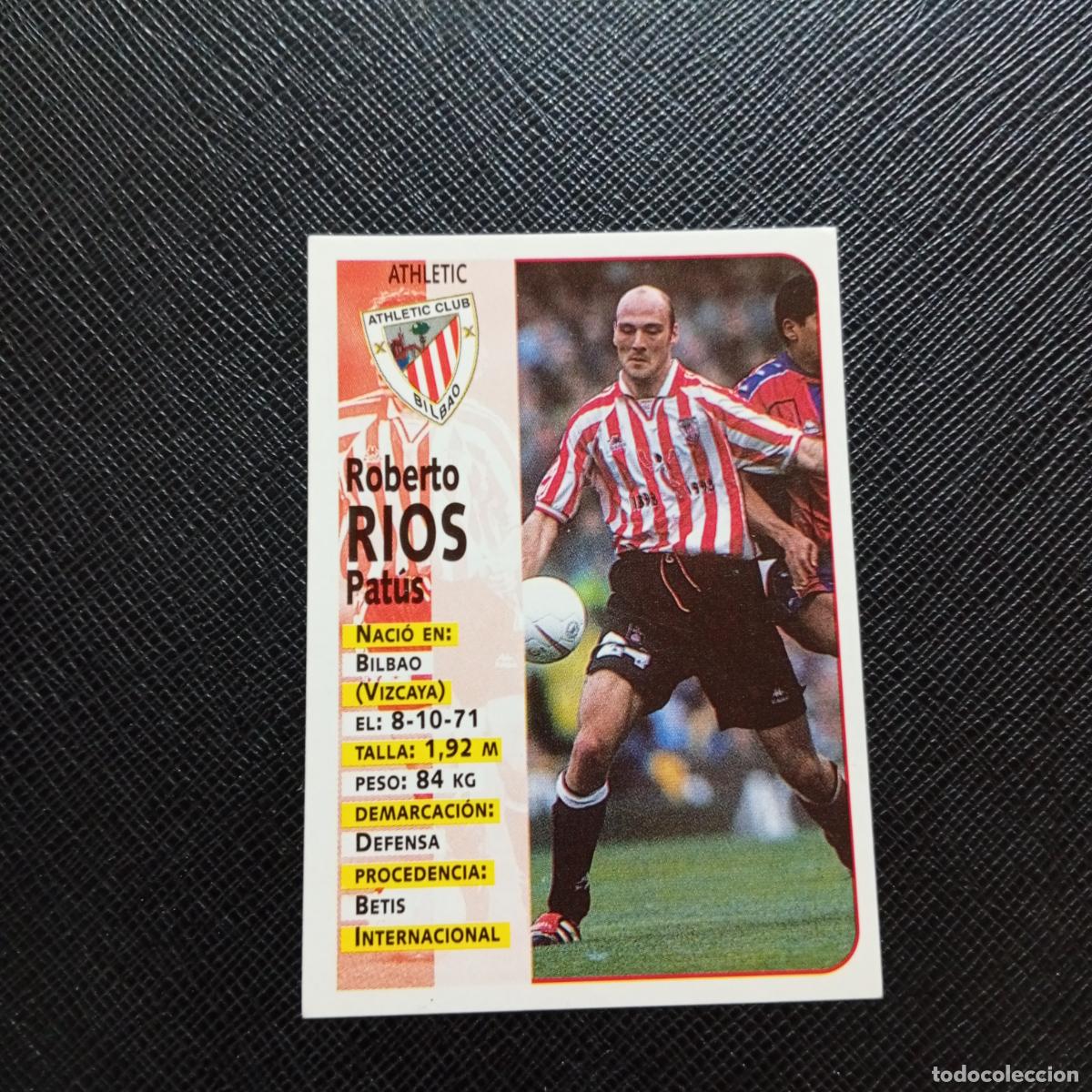 Cromos de F&uacute;tbol: 31 RIOS BILBAO PANINI 1998 1999 CROMO FUTBOL LIGA 98 99 - SIN PEGAR - A146 PG73