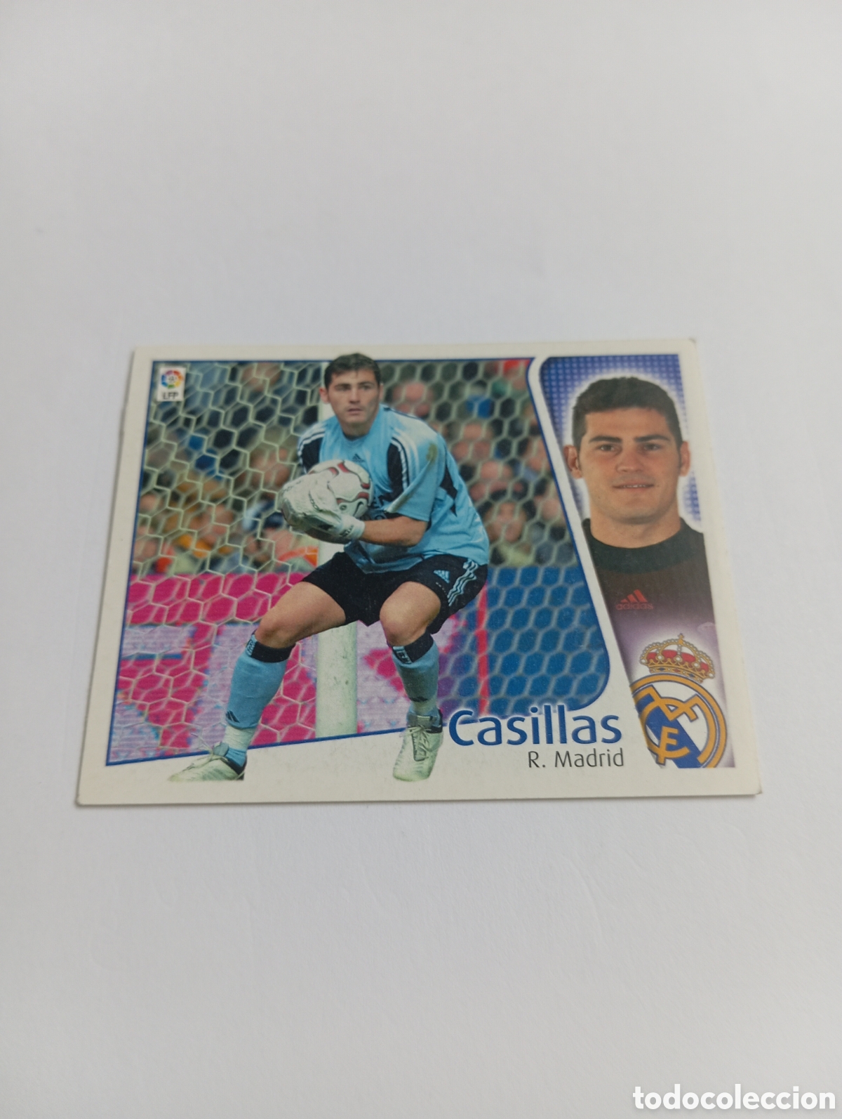 Cromos de F&uacute;tbol: CASILLAS Real Madrid LIGA ESTE 2004 2005 PANINI 04 05