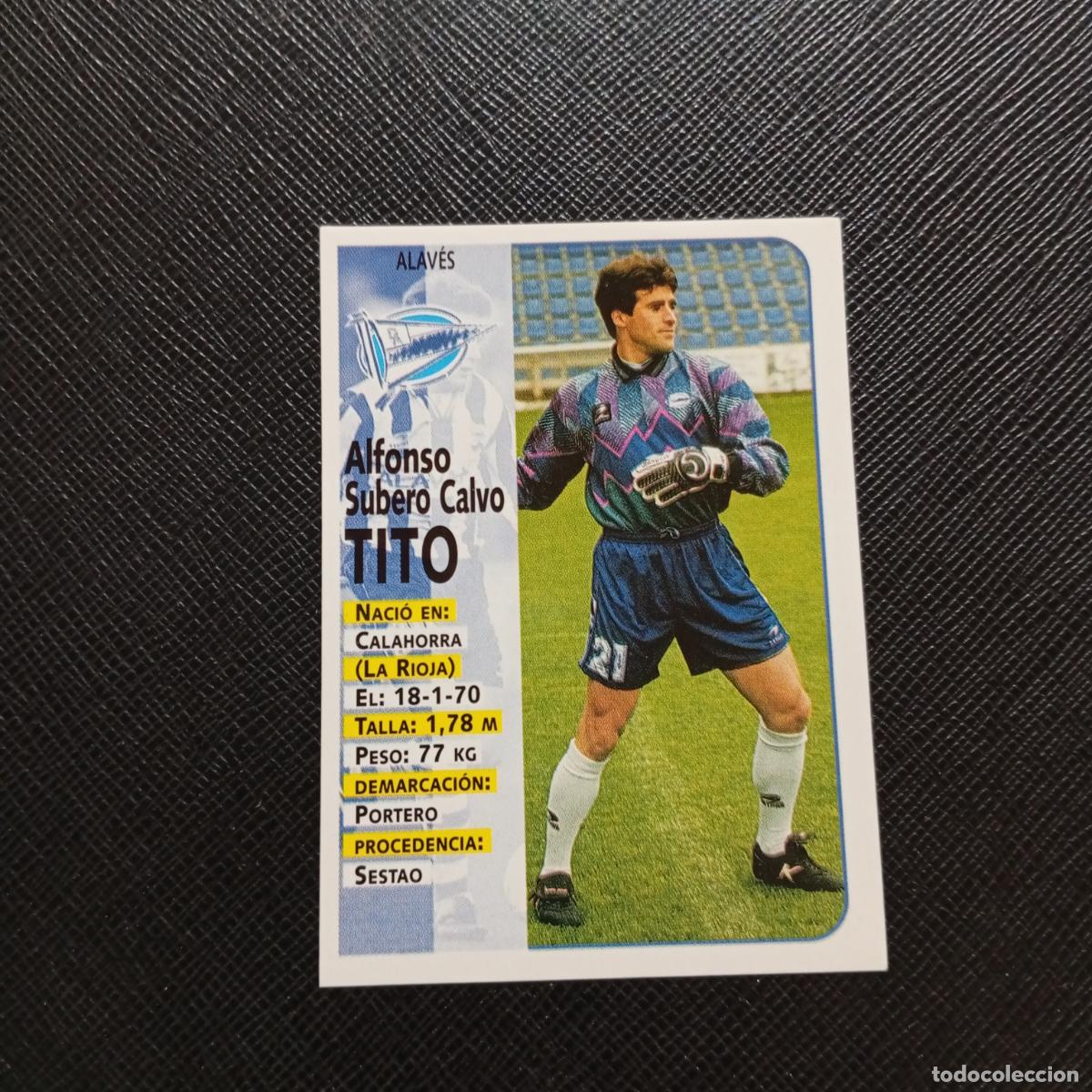Cromos de F&uacute;tbol: 331 TITO ALAVES PANINI 1998 1999 CROMO FUTBOL LIGA 98 99 - SIN PEGAR - A146 PG73