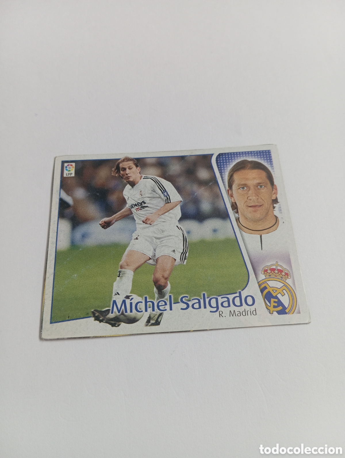 Cromos de F&uacute;tbol: MICHEL SALGADO Real Madrid LIGA ESTE 2004 2005 PANINI 04 05