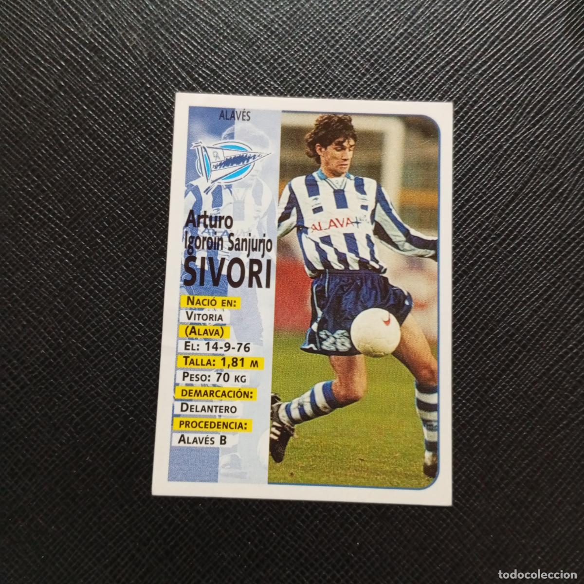 Cromos de F&uacute;tbol: 328 SIVORI ALAVES PANINI 1998 1999 CROMO FUTBOL LIGA 98 99 - SIN PEGAR - A146 PG91