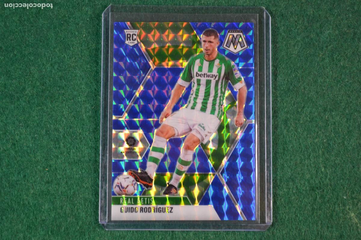 Figurine di Calcio: PANINI MOSAIC LA LIGA 2020-21 - 6 GUIDO RODRIGUEZ (REAL BETIS) PARALELA BLUE NUMERADA 16/99