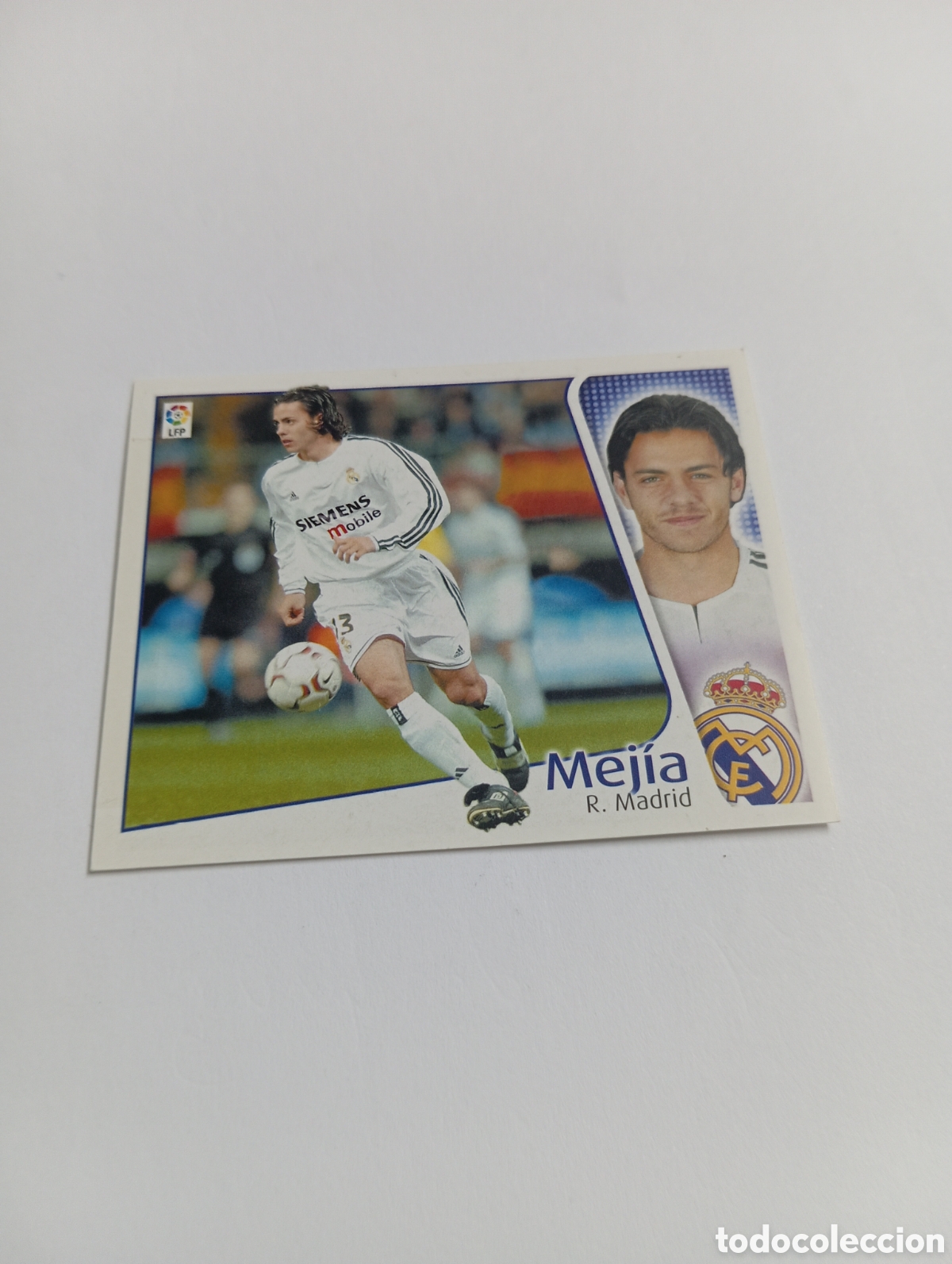 Figurine di Calcio: MEJ&Iacute;A Real Madrid LIGA ESTE 2004 2005 PANINI 04 05