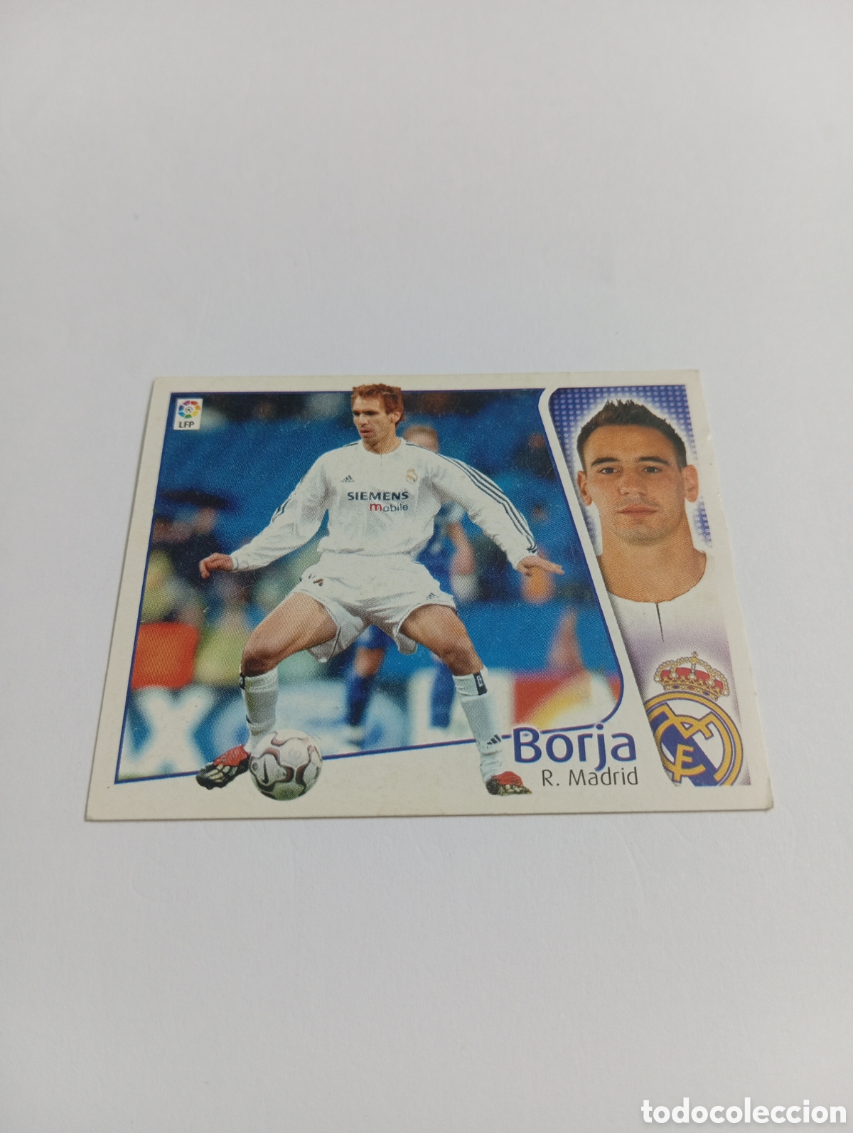 Figurine di Calcio: BORJA Real Madrid LIGA ESTE 2004 2005 PANINI 04 05
