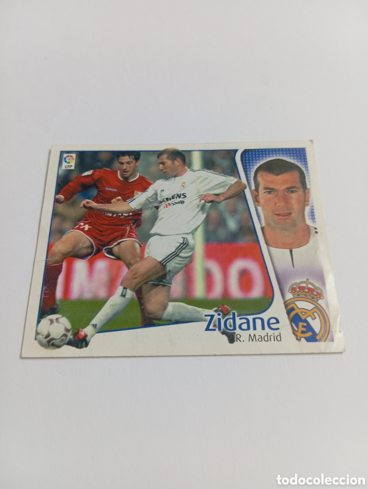 Cromos de F&uacute;tbol: ZIDANE Real Madrid LIGA ESTE 2004 2005 PANINI 04 05
