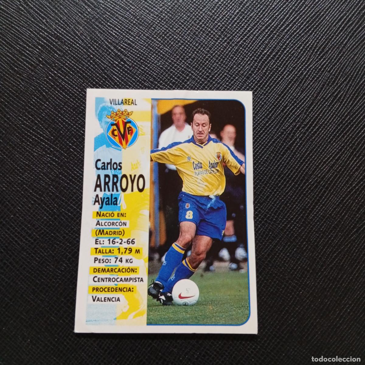 Cromos de F&uacute;tbol: 380 ARROYO VILLARREAL PANINI 1998 1999 CROMO FUTBOL LIGA 98 99 - SIN PEGAR - A146 PG100