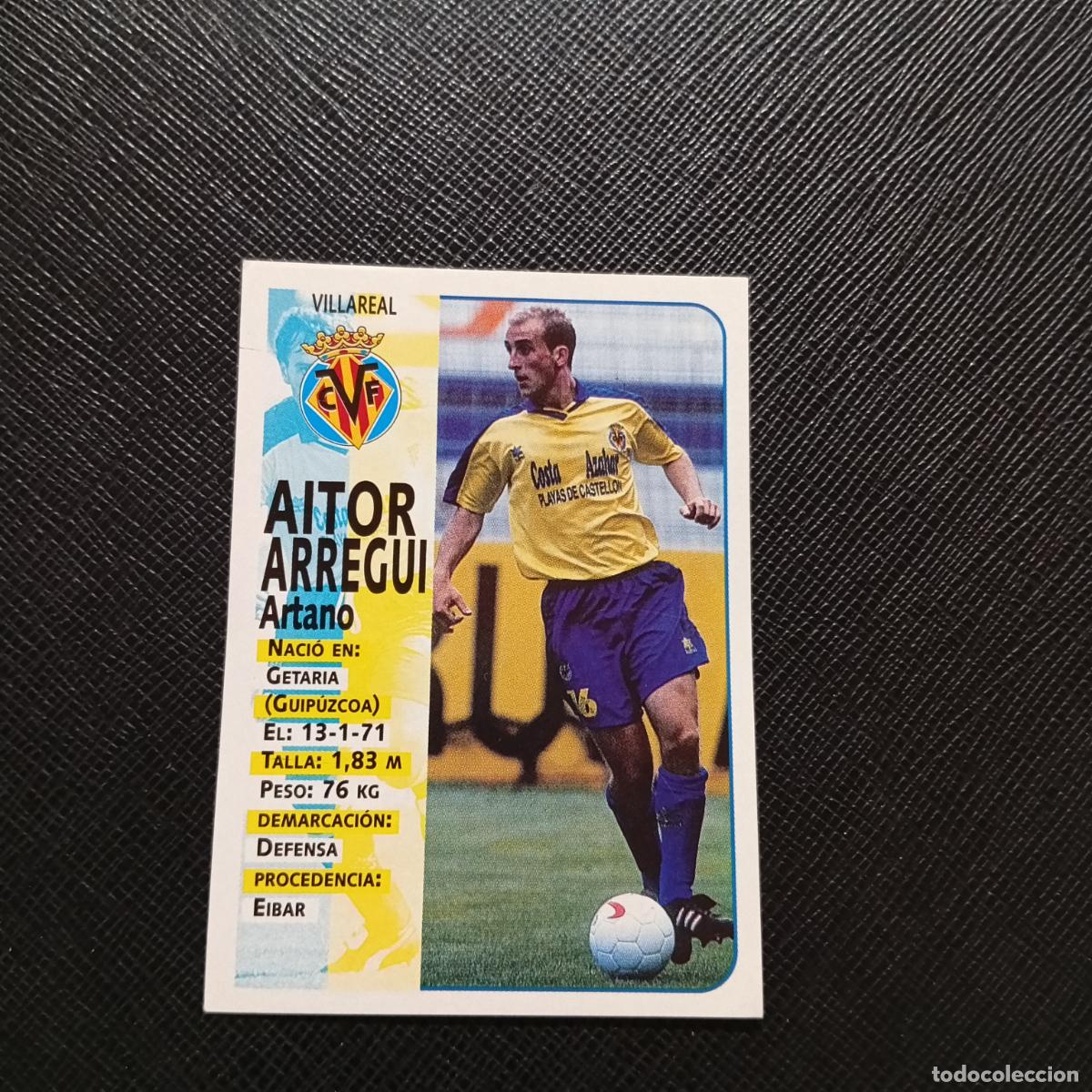 Cromos de F&uacute;tbol: 376 AITOR AGUIRRE VILLARREAL PANINI 1998 1999 CROMO FUTBOL LIGA 98 99 - SIN PEGAR - A146 PG118