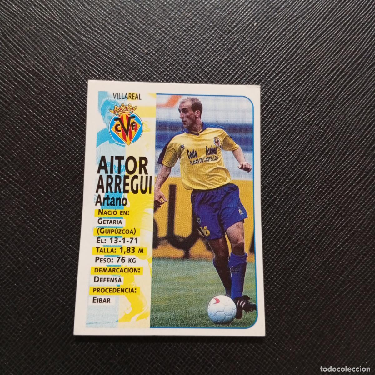 Cromos de F&uacute;tbol: 376 AITOR AGUIRRE VILLARREAL PANINI 1998 1999 CROMO FUTBOL LIGA 98 99 - SIN PEGAR - A146 PG118 B