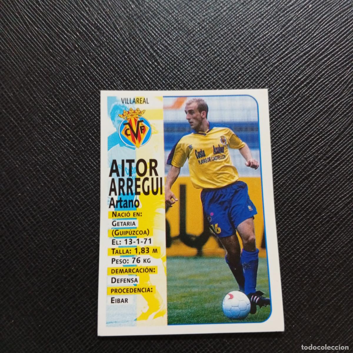 Cromos de F&uacute;tbol: 376 AITOR AGUIRRE VILLARREAL PANINI 1998 1999 CROMO FUTBOL LIGA 98 99 - SIN PEGAR - A146 PG127