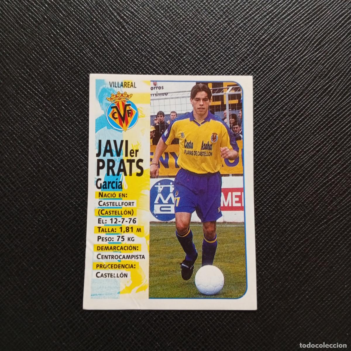 Fu&szlig;ball-Sticker: 379 JAVI PRATS VILLARREAL PANINI 1998 1999 CROMO FUTBOL LIGA 98 99 - SIN PEGAR - A146 PG127