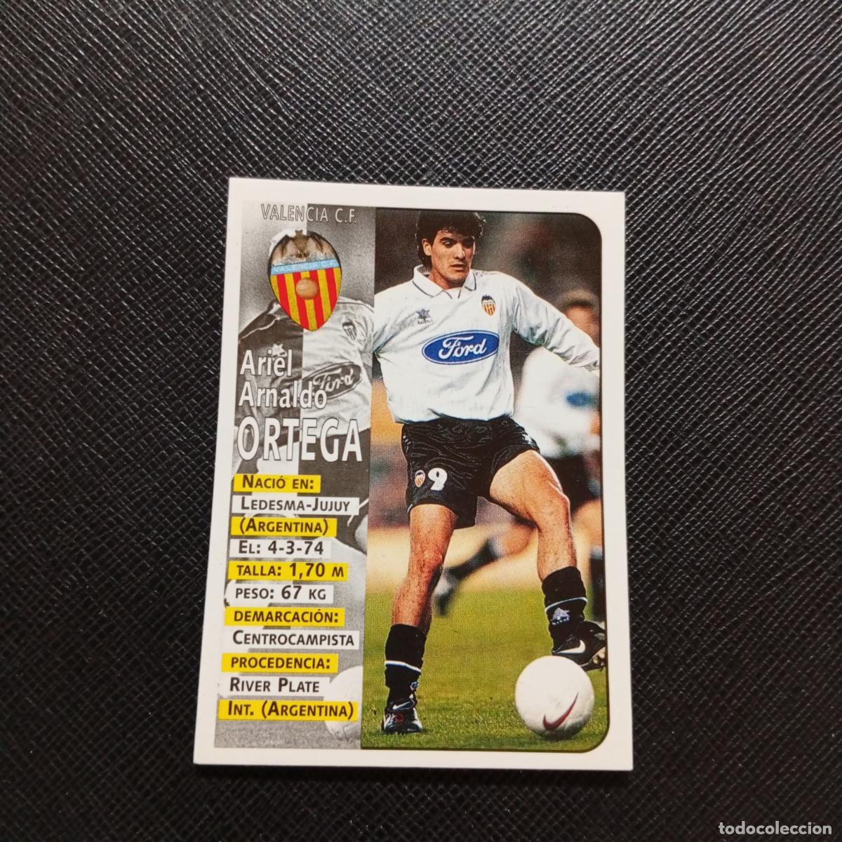 Cromos de F&uacute;tbol: 175 ORTEGA VALENCIA PANINI 1998 1999 CROMO FUTBOL LIGA 98 99 - SIN PEGAR - A146 PG136