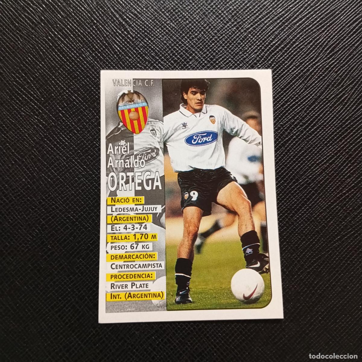 Cromos de F&uacute;tbol: 175 ORTEGA VALENCIA PANINI 1998 1999 CROMO FUTBOL LIGA 98 99 - SIN PEGAR - A146 PG154
