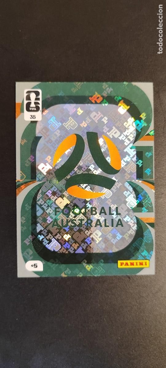 Cromos de Futebol: ADRENALYN XL FIFA WORLD CUP 2026 CARD ESCUDO AUSTRALIA # 35 PANINI