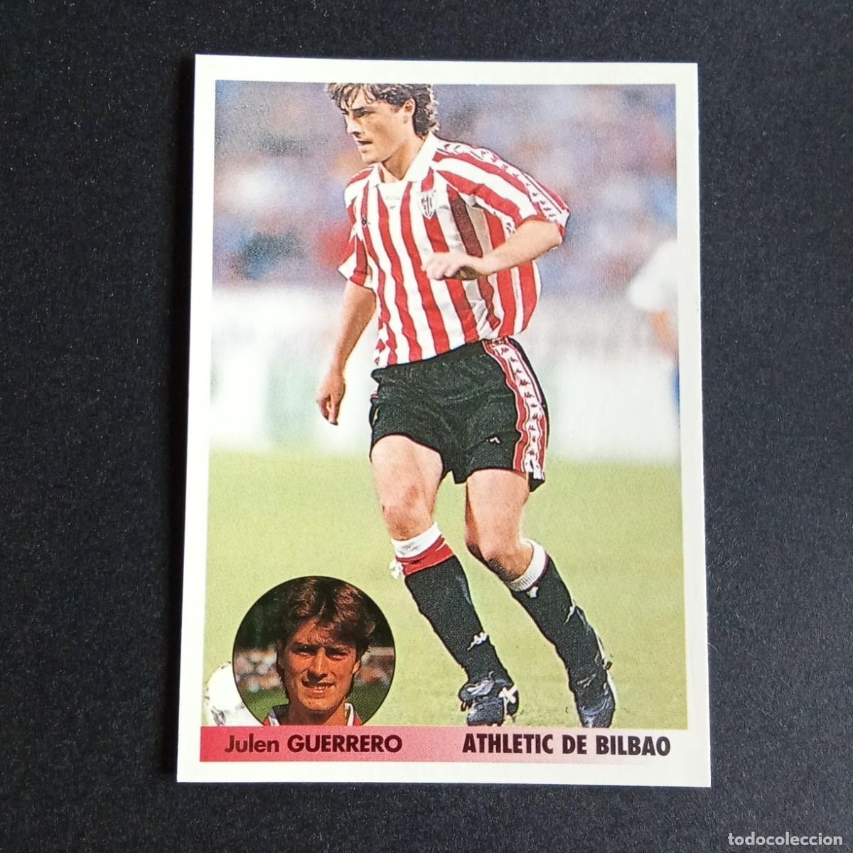 Cartes &agrave; collectionner de Football: LOS MEJORES EQUIPOS DE EUROPA 1996 1997 96 97 PANINI 283 JULEN GUERRERO ATHLETIC BILBAO SIN PEGAR