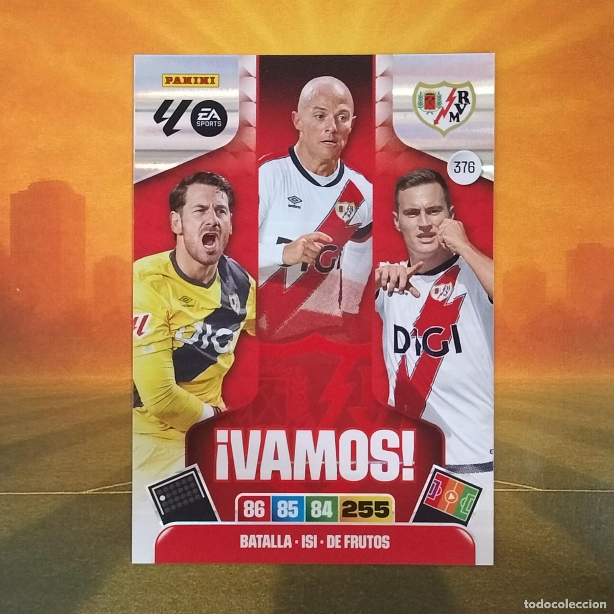 Cromos de Futebol: #376 Rayo Vallecano | Vamos | Adrenalyn XL LaLiga 2025 2026 Panini 25 26