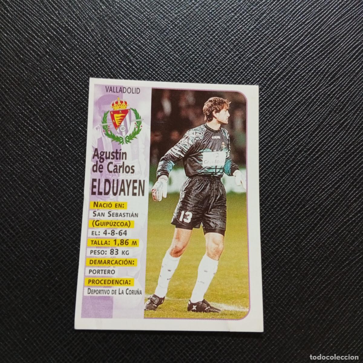 Cromos de Futebol: 217 ELDUAYEN VALLADOLID PANINI 1998 1999 CROMO FUTBOL LIGA 98 99 - SIN PEGAR - A146 PG163