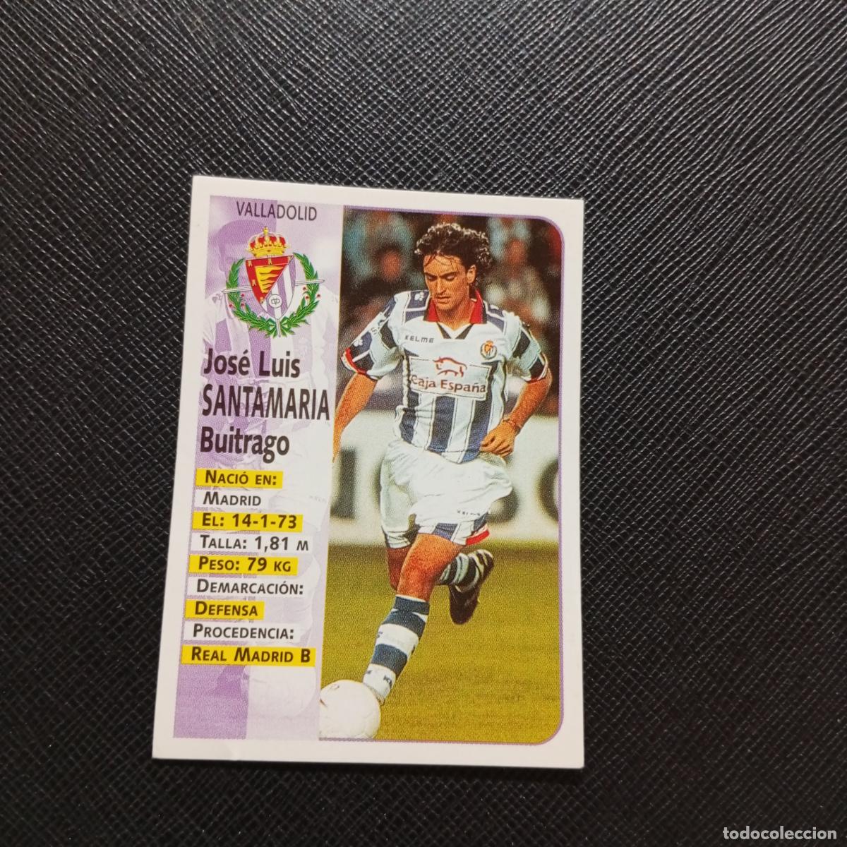 Cromos de F&uacute;tbol: 202 SANTAMARIA VALLADOLID PANINI 1998 1999 CROMO FUTBOL LIGA 98 99 - SIN PEGAR - A146 PG172