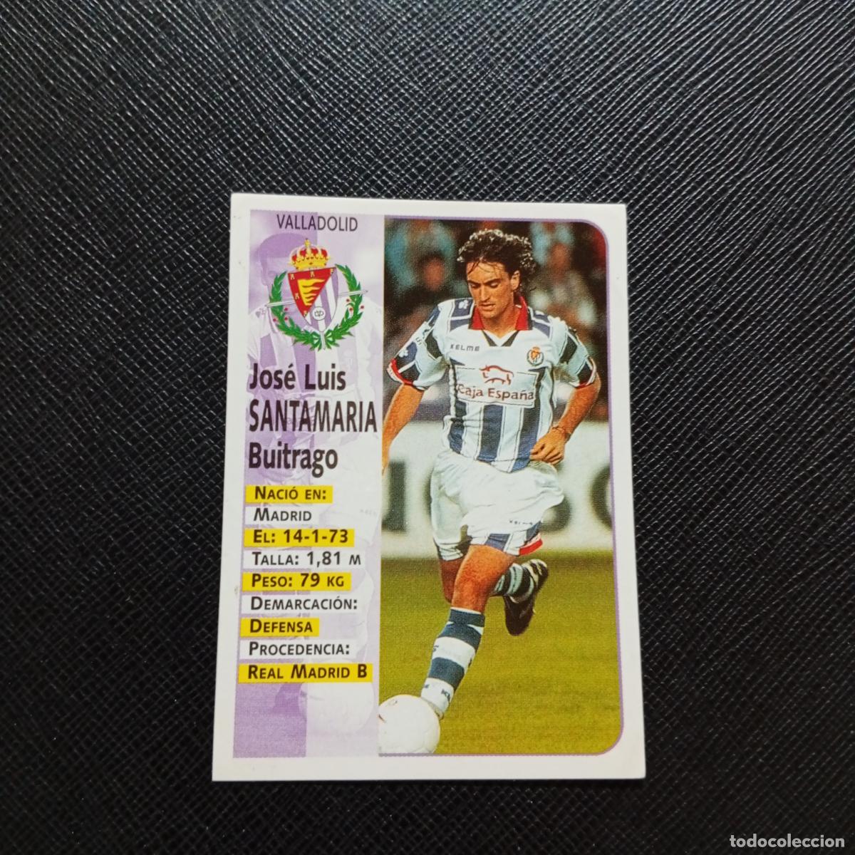 Cromos de F&uacute;tbol: 202 SANTAMARIA VALLADOLID PANINI 1998 1999 CROMO FUTBOL LIGA 98 99 - SIN PEGAR - A146 PG172 B