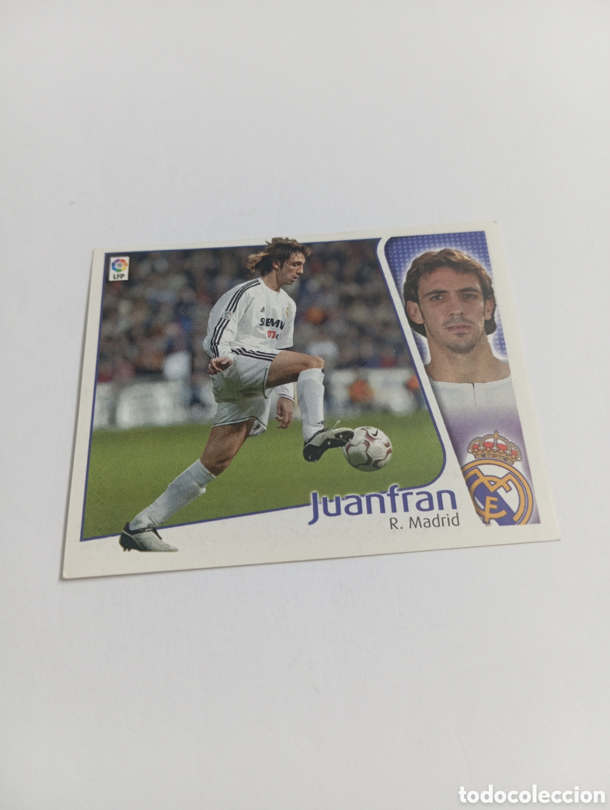 Cromos de F&uacute;tbol: JUANFRAN Real Madrid LIGA ESTE 2004 2005 PANINI 04 05