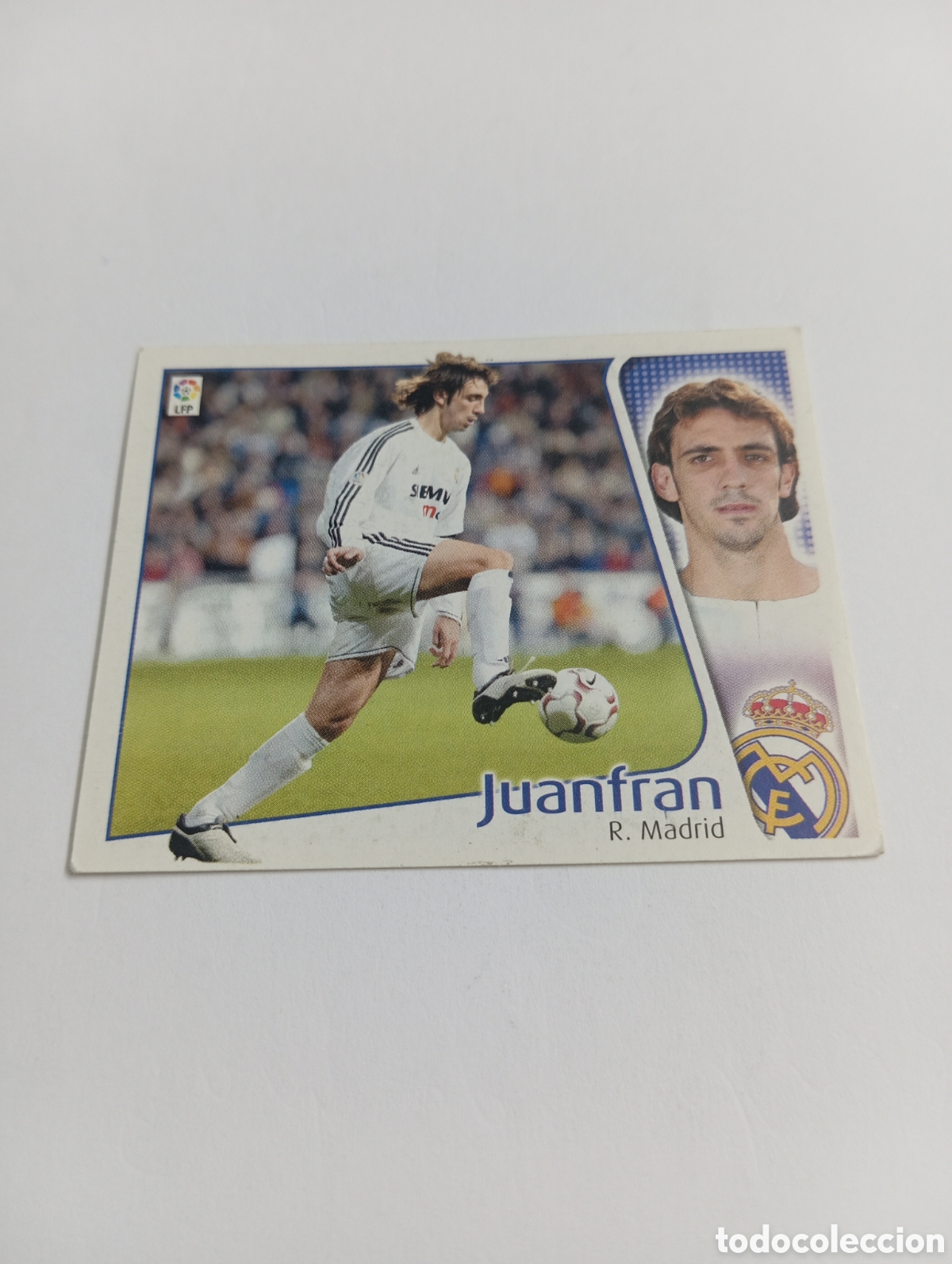 Cromos de F&uacute;tbol: JUANFRAN Real Madrid LIGA ESTE 2004 2005 PANINI 04 05
