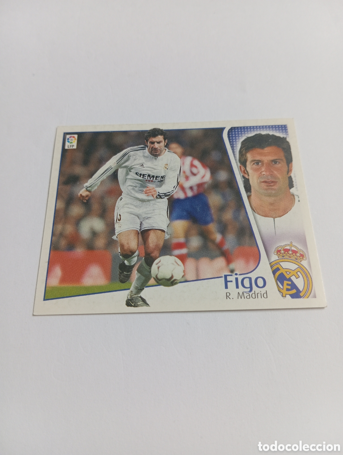 Cromos de F&uacute;tbol: FIGO Real Madrid LIGA ESTE 2004 2005 PANINI 04 05