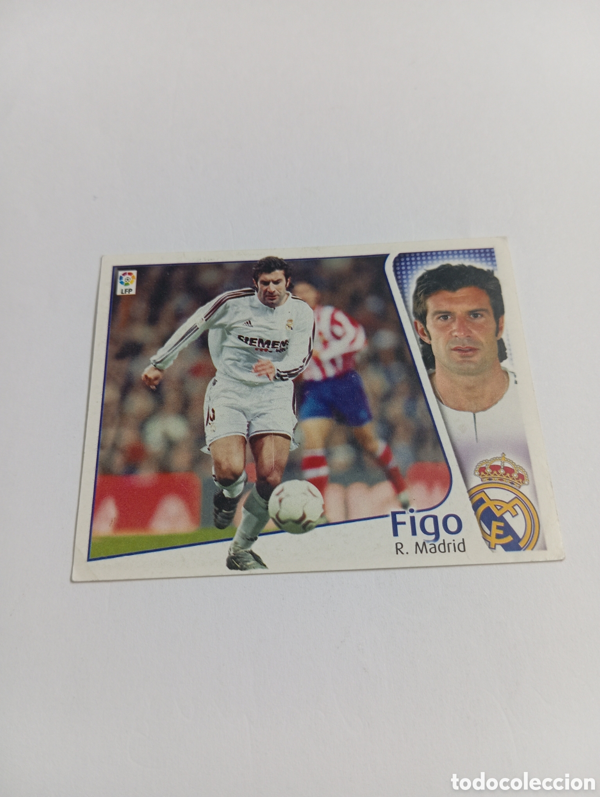 Cromos de F&uacute;tbol: FIGO Real Madrid LIGA ESTE 2004 2005 PANINI 04 05