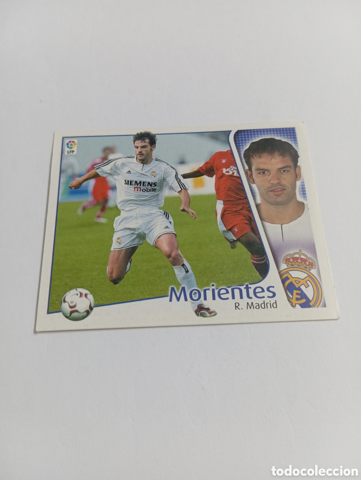 Cromos de F&uacute;tbol: MORIENTES Real Madrid LIGA ESTE 2004 2005 PANINI 04 05