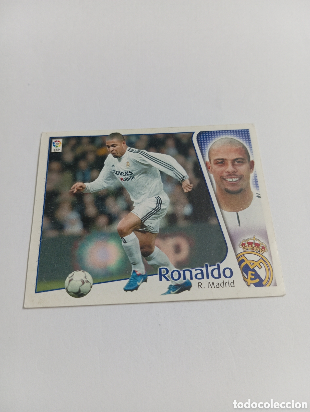 Cromos de F&uacute;tbol: RONALDO Real Madrid LIGA ESTE 2004 2005 PANINI 04 05