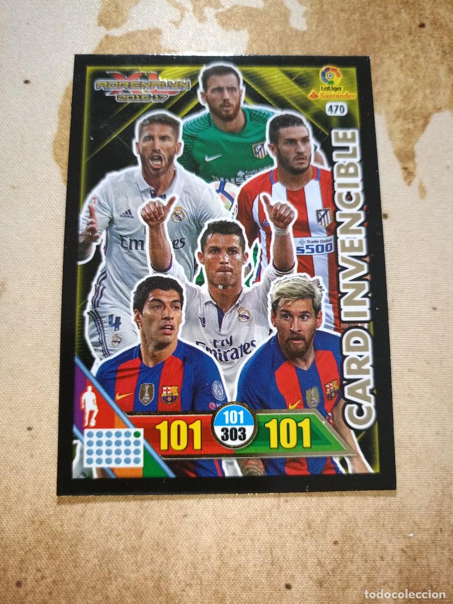 Cromos de Futebol: CARD INVENCIBLE 470 Adrenalyn 2016-17
