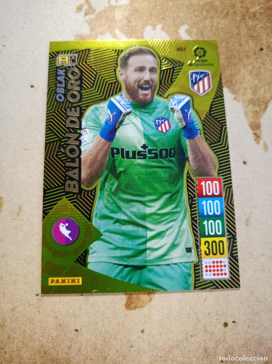 Cartes &agrave; collectionner de Football: Bal&oacute;n de oro 464 OBLAK Adrenalyn 2021-22