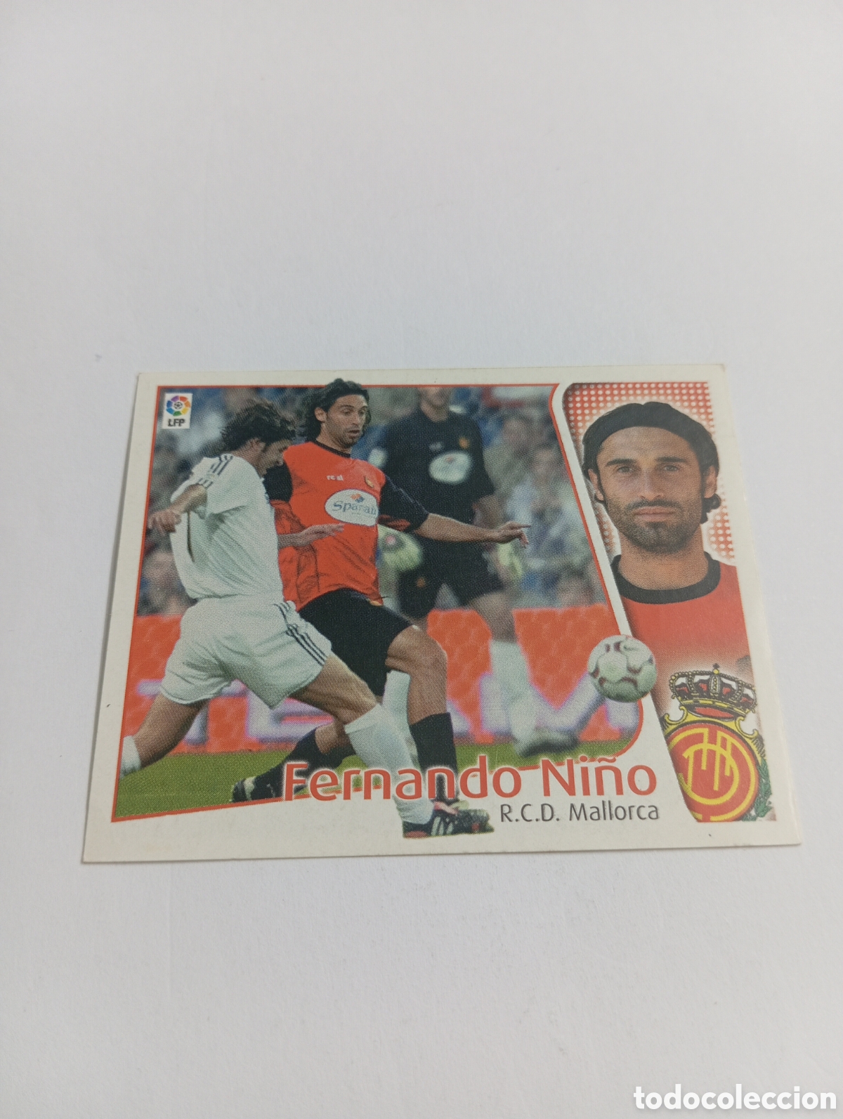 Cartes &agrave; collectionner de Football: FERNANDO NI&Ntilde;O Mallorca LIGA ESTE 2004 2005 PANINI 04 05