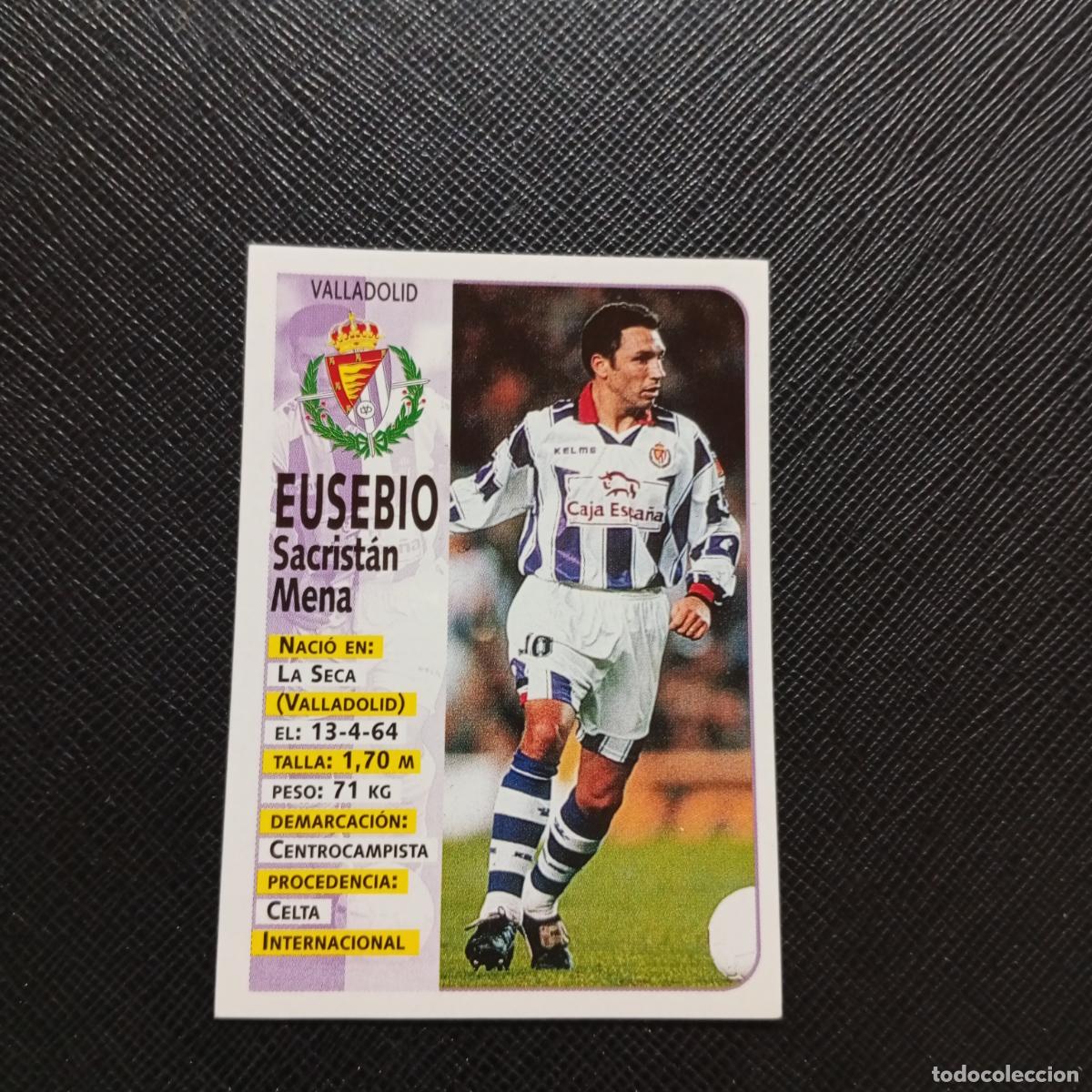 Fu&szlig;ball-Sticker: 210 EUSEBIO VALLADOLID PANINI 1998 1999 CROMO FUTBOL LIGA 98 99 - SIN PEGAR - A146 PG199