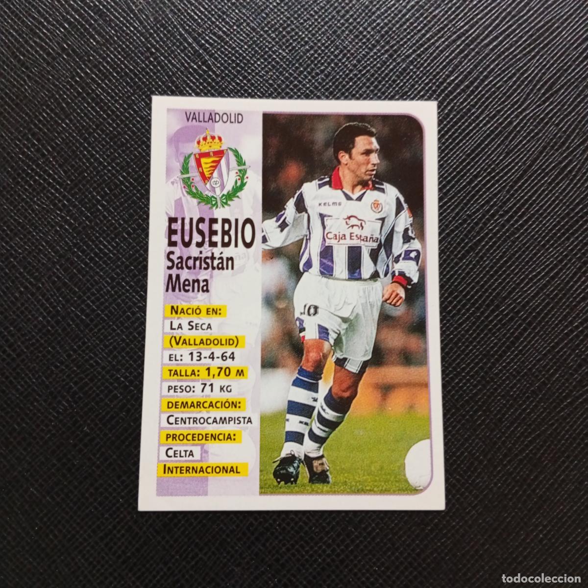 Cartes &agrave; collectionner de Football: 210 EUSEBIO VALLADOLID PANINI 1998 1999 CROMO FUTBOL LIGA 98 99 - SIN PEGAR - A146 PG199 B