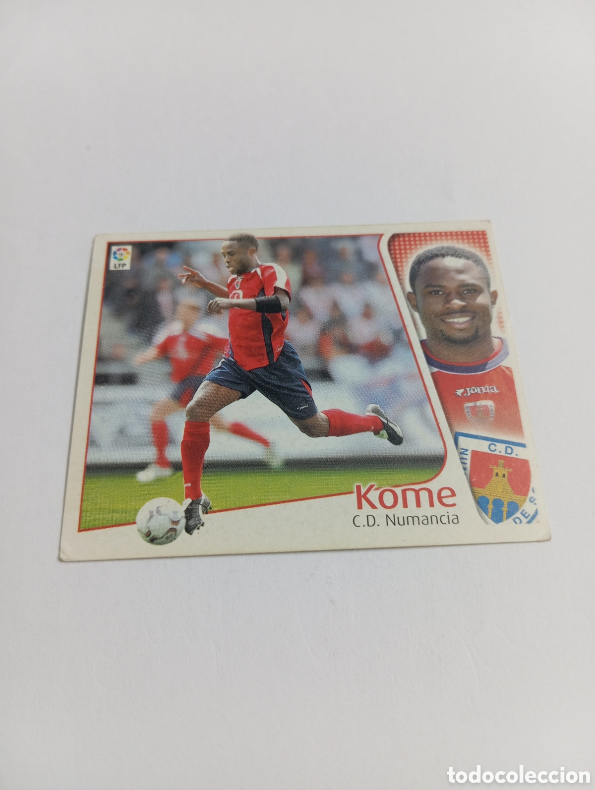 Cromos de Futebol: KOME BAJA Numancia LIGA ESTE 2004 2005 PANINI 04 05