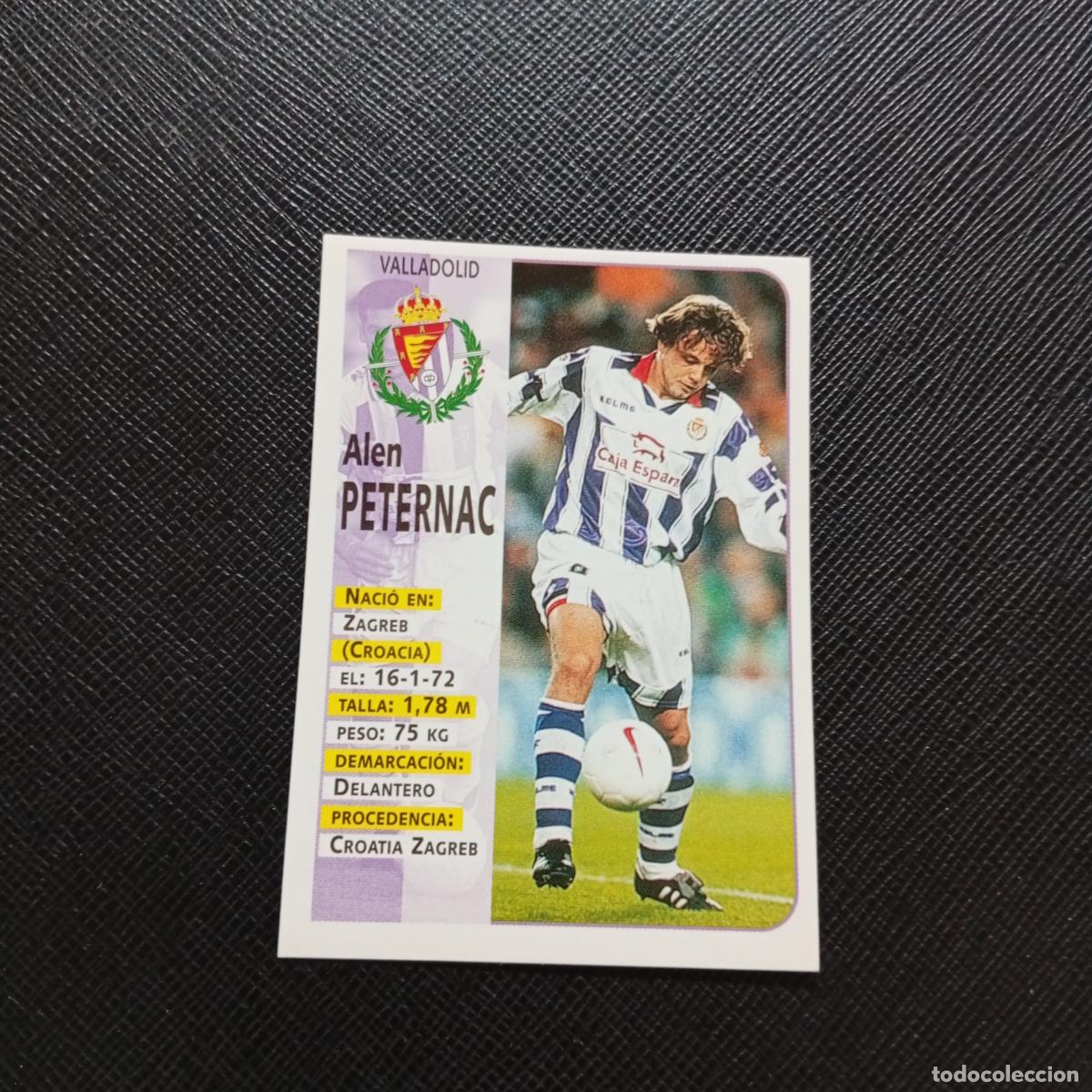 Cromos de Futebol: 214 PETERNAC VALLADOLID PANINI 1998 1999 CROMO FUTBOL LIGA 98 99 - SIN PEGAR - A146 PG199
