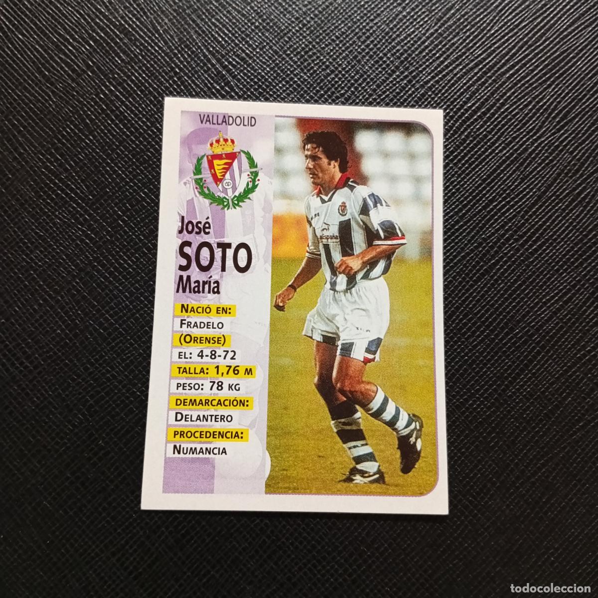 Cromos de F&uacute;tbol: 216 SOTO VALLADOLID PANINI 1998 1999 CROMO FUTBOL LIGA 98 99 - SIN PEGAR - A146 PG226