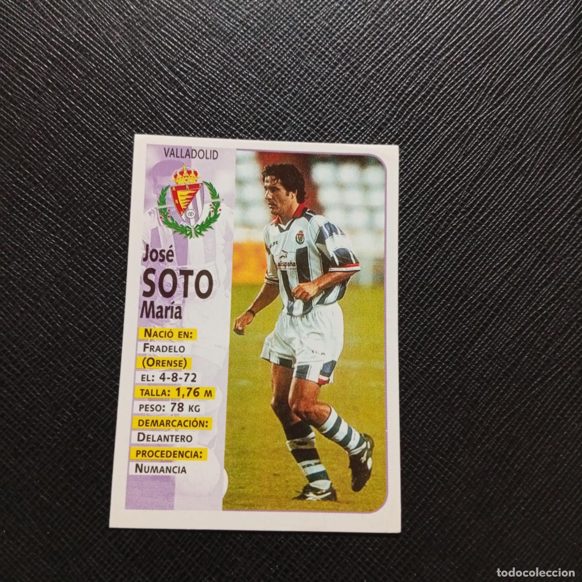 Cromos de F&uacute;tbol: 216 SOTO VALLADOLID PANINI 1998 1999 CROMO FUTBOL LIGA 98 99 - SIN PEGAR - A146 PG208
